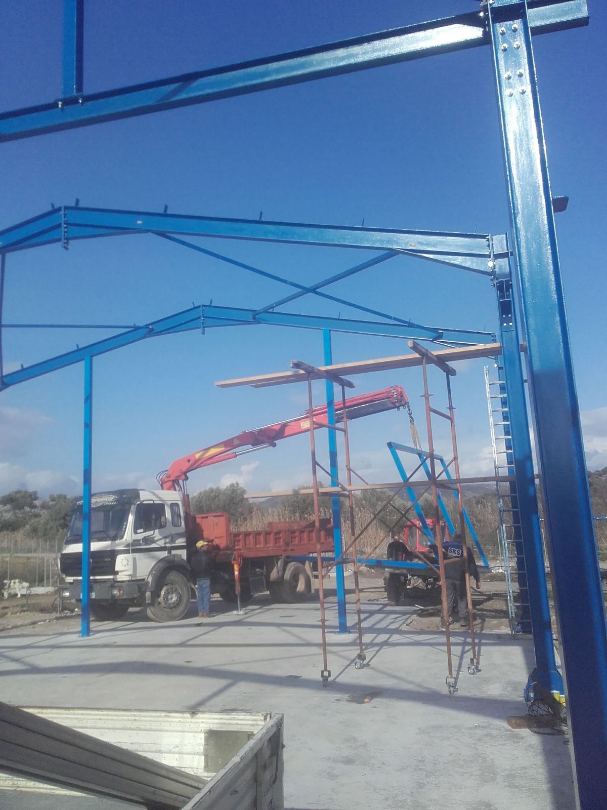 Αλουμίνια Αιτωλικό | Καραγιάννης | Σκελετός οικήματος(2)